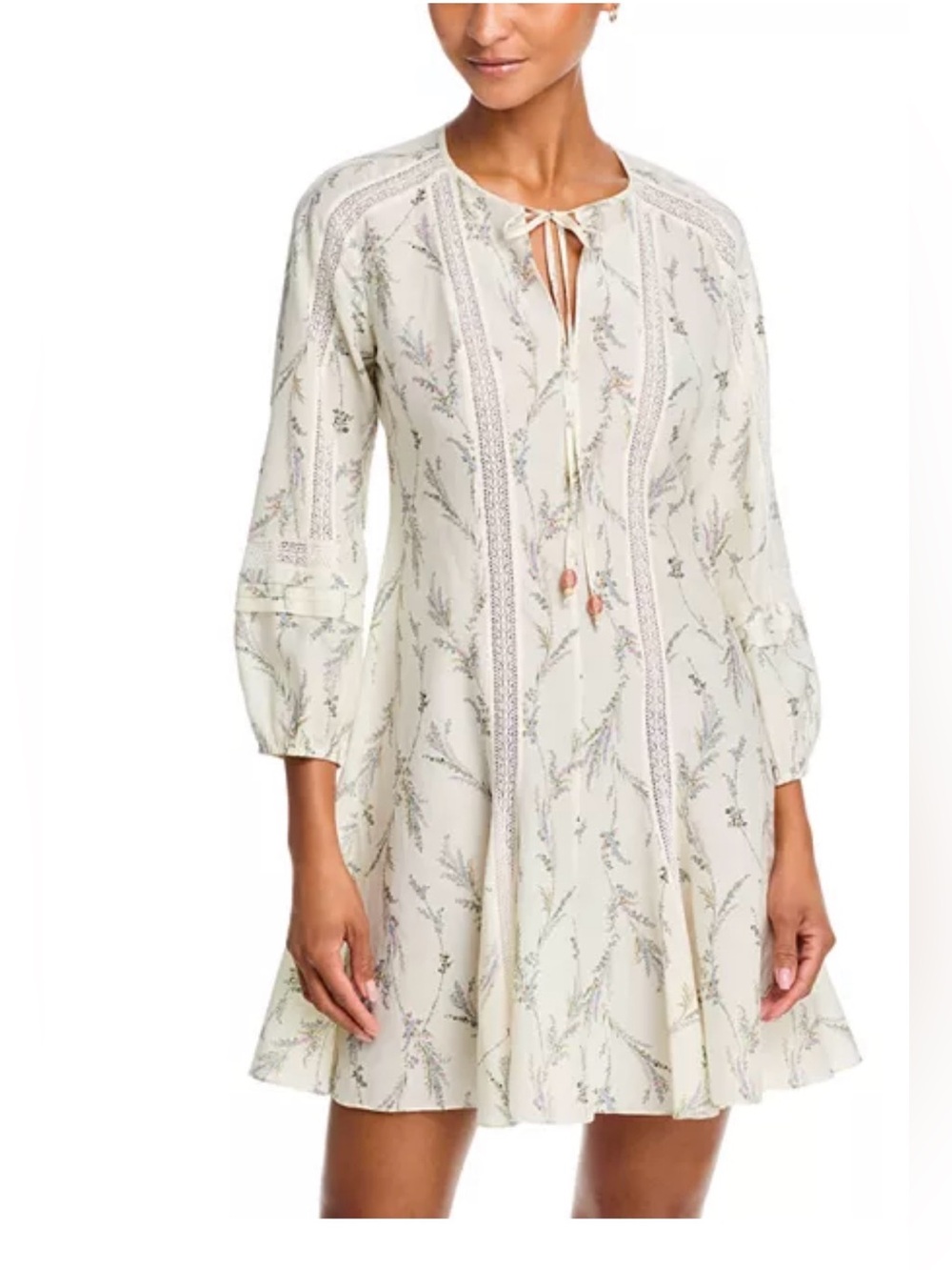 Veronica Beard
Ollian Lace Inset Mini Dress